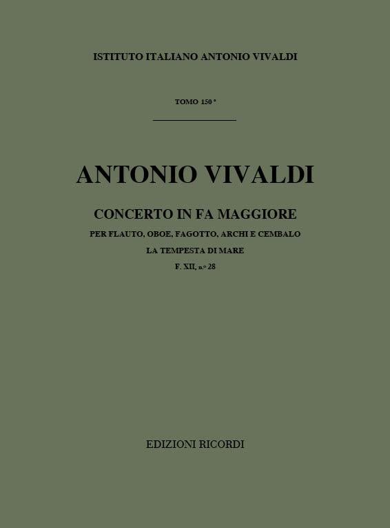 Concerti Per Strumenti Diversi, Archi E B.C.: In